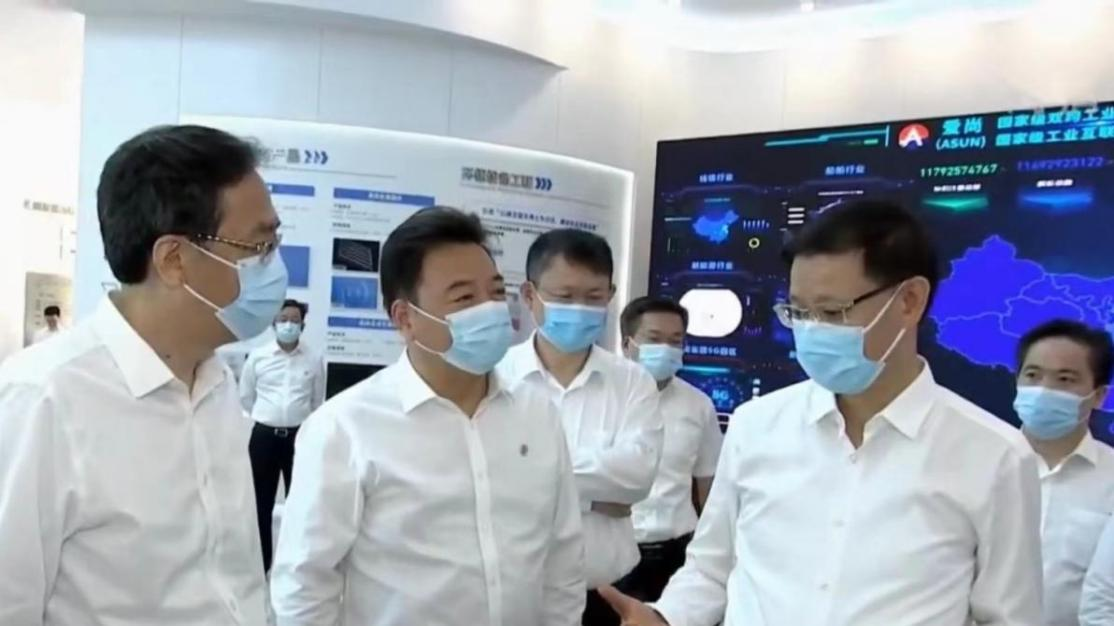 江苏省委副书记、省长许昆林考察凯发K8国际科技
